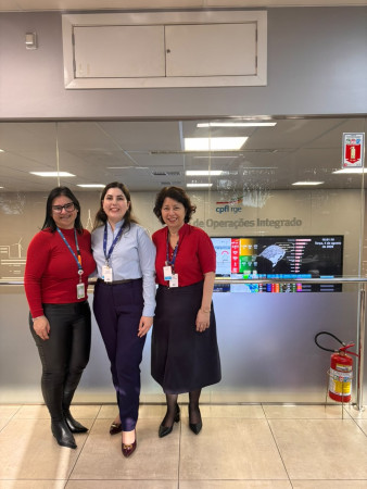 Visita à CPFL, em São Leopoldo
