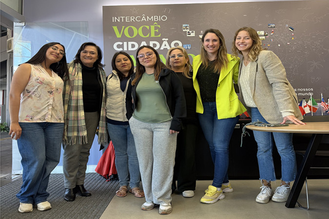 Estudante equatoriana inicia semestre na Feevale