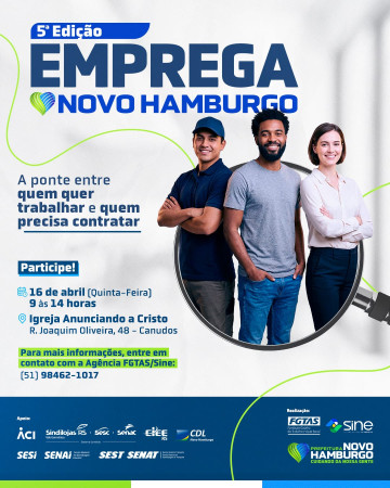5º Emprega Novo Hamburgo ocorre dia 16