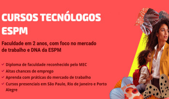 Cursos Tecnólogos da ESPM
