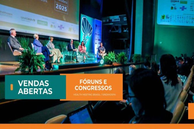 Congressos e fóruns da Health Meeting Brasil/Sindihospa têm vendas abertas