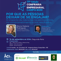 Palestrante apresenta impacto da liderança no engajamento e na permanência dos talentos