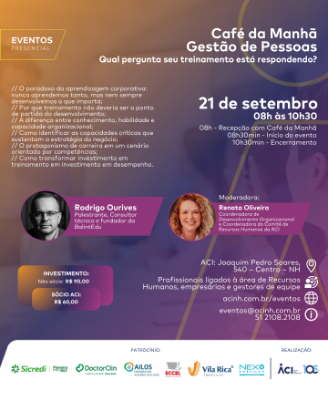 O treinamento está desenvolvendo o que a empresa precisa?