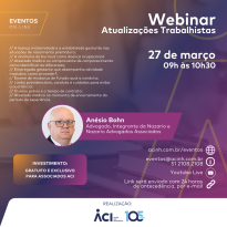 Advogado orienta sobre licença-maternidade e outros temas trabalhistas em webinar, nesta sexta-feira
