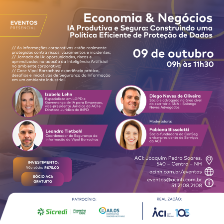 Saiba como utilizar a IA de forma produtiva e segura e construir uma política eficiente de proteção de dados