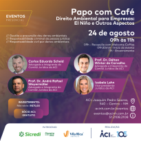 Direito ambiental para empresas é tema do próximo Papo com Café