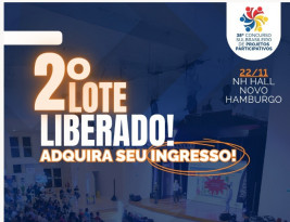 Lote promocional de ingressos para o 38° Concurso Sul Brasileiro de Projetos Participativos