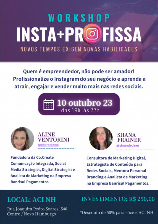 Workshop ensina a ter perfil mais profissional no Instagram