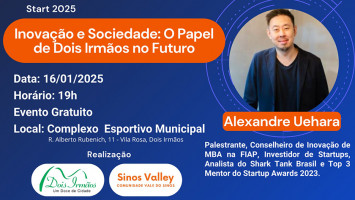 Palestra destaca importância da inovação para futuro do município