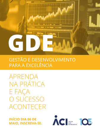 Realizado há 17 anos, curso de gestão empresarial GDE inicia nova edição em maio. Veja como inscrever-se!
