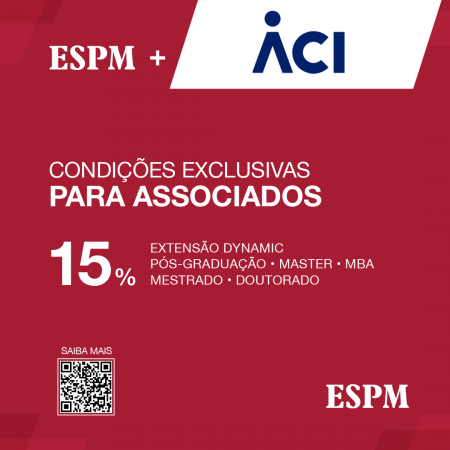 ESPM amplia desconto para associados da ACI