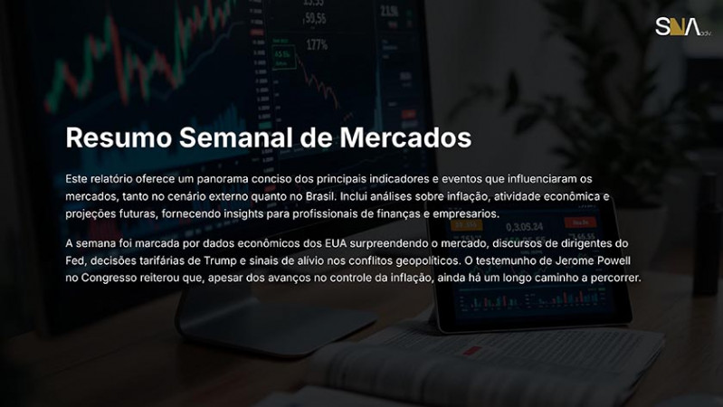 Resumo semanal de mercados