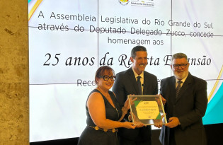 ALRS homenageia Revista Expansão por seus 25 anos de atuação no Estado