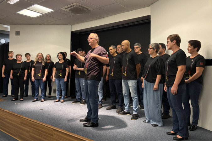 Música e esporte deram o ritmo à reunião aberta na ACI