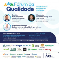 Fórum da Qualidade destaca empresas que transformam excelência em resultados